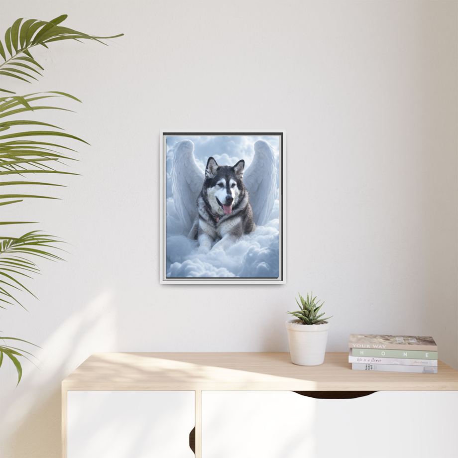 Framed 16x20 White context