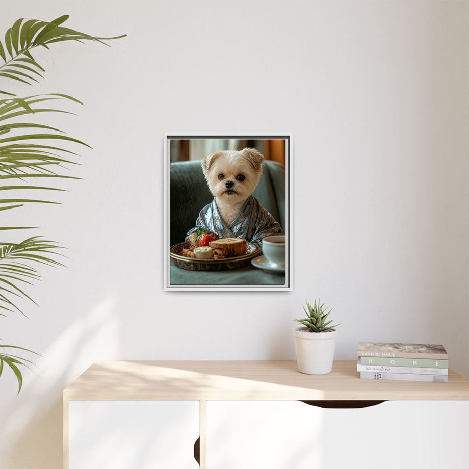 Framed 16x20 White context
