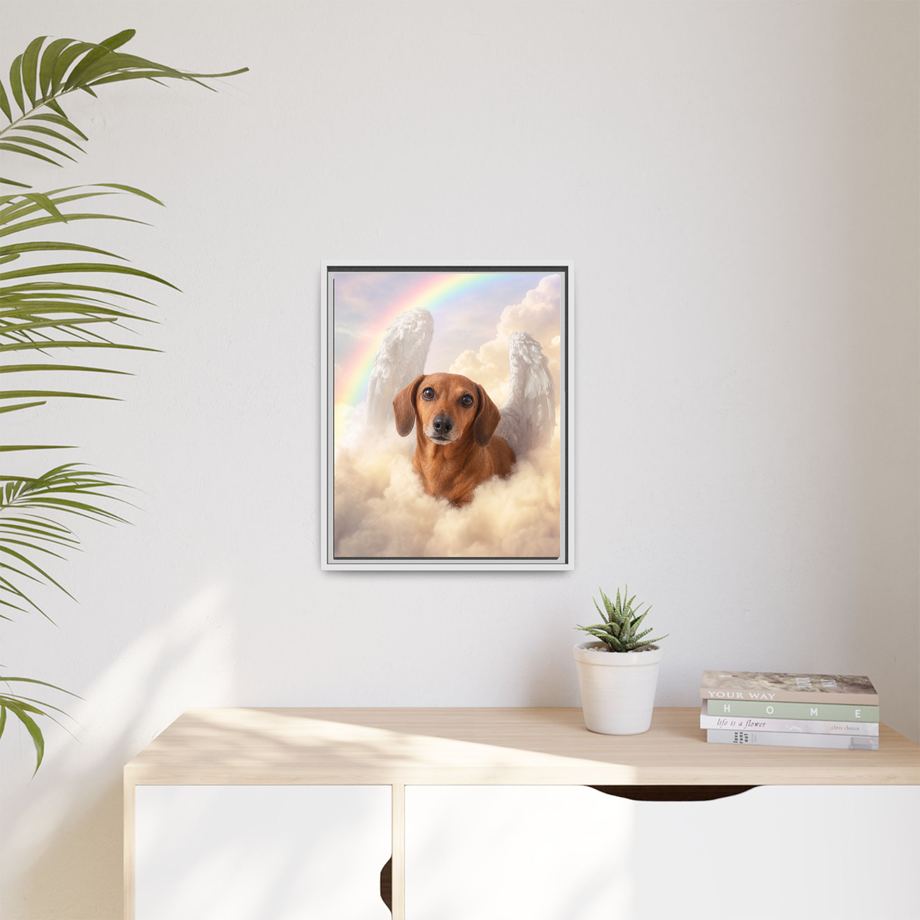 Framed 16x20 White context
