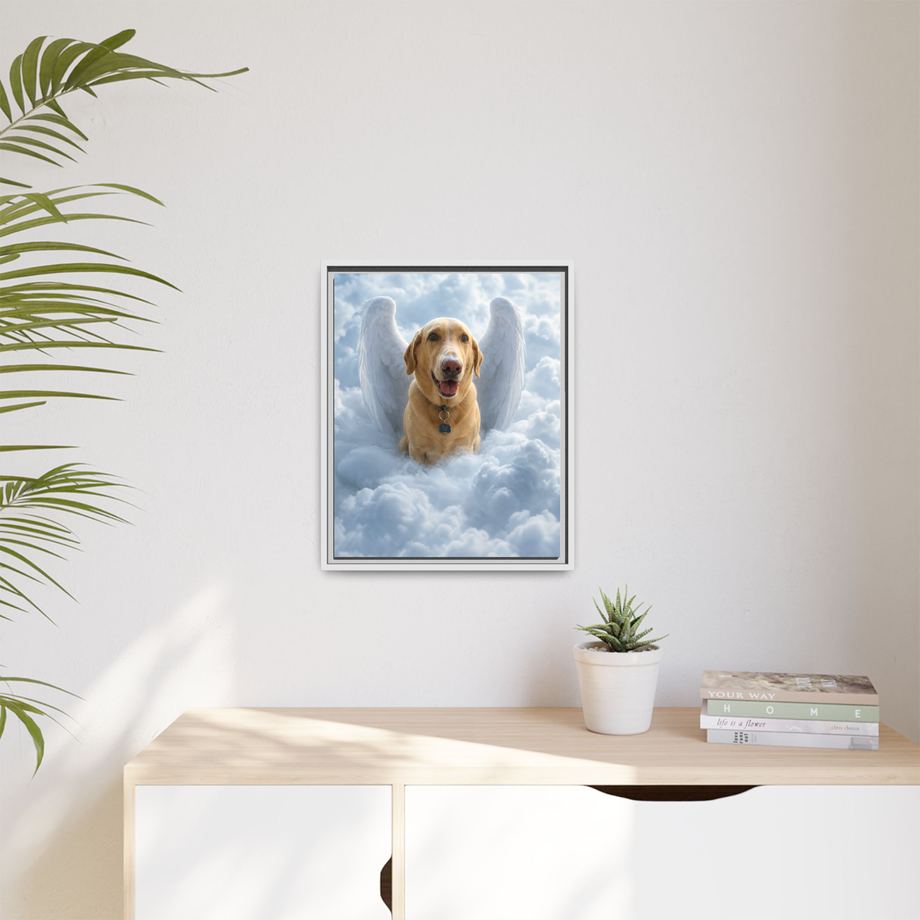 Framed 16x20 White context