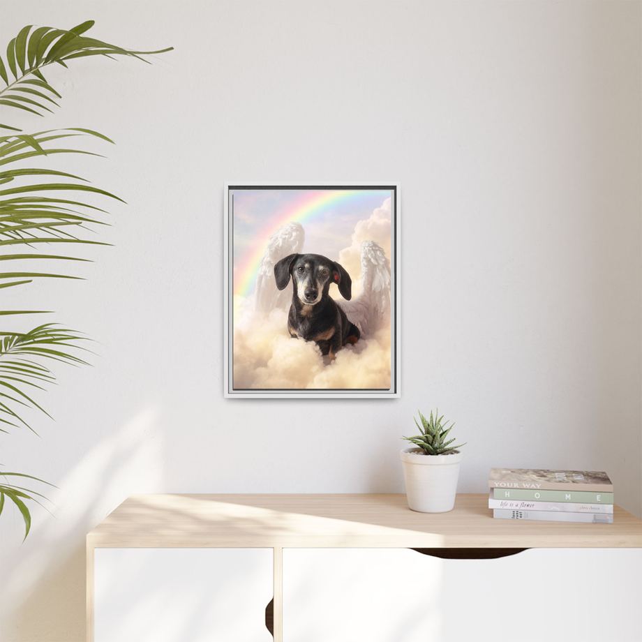 Framed 16x20 White context