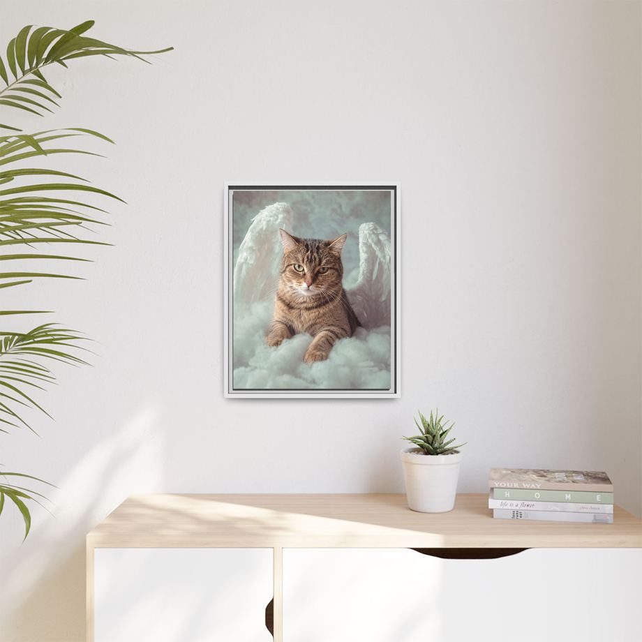 Framed 16x20 White context