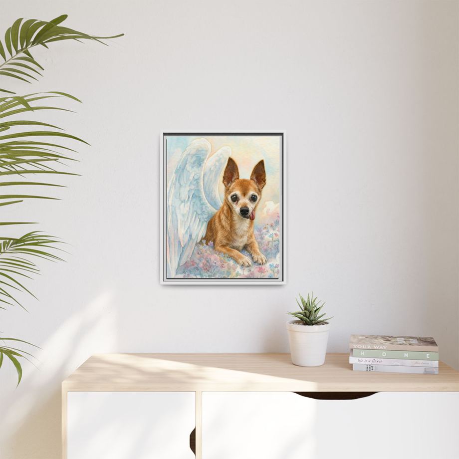 Framed 16x20 White context