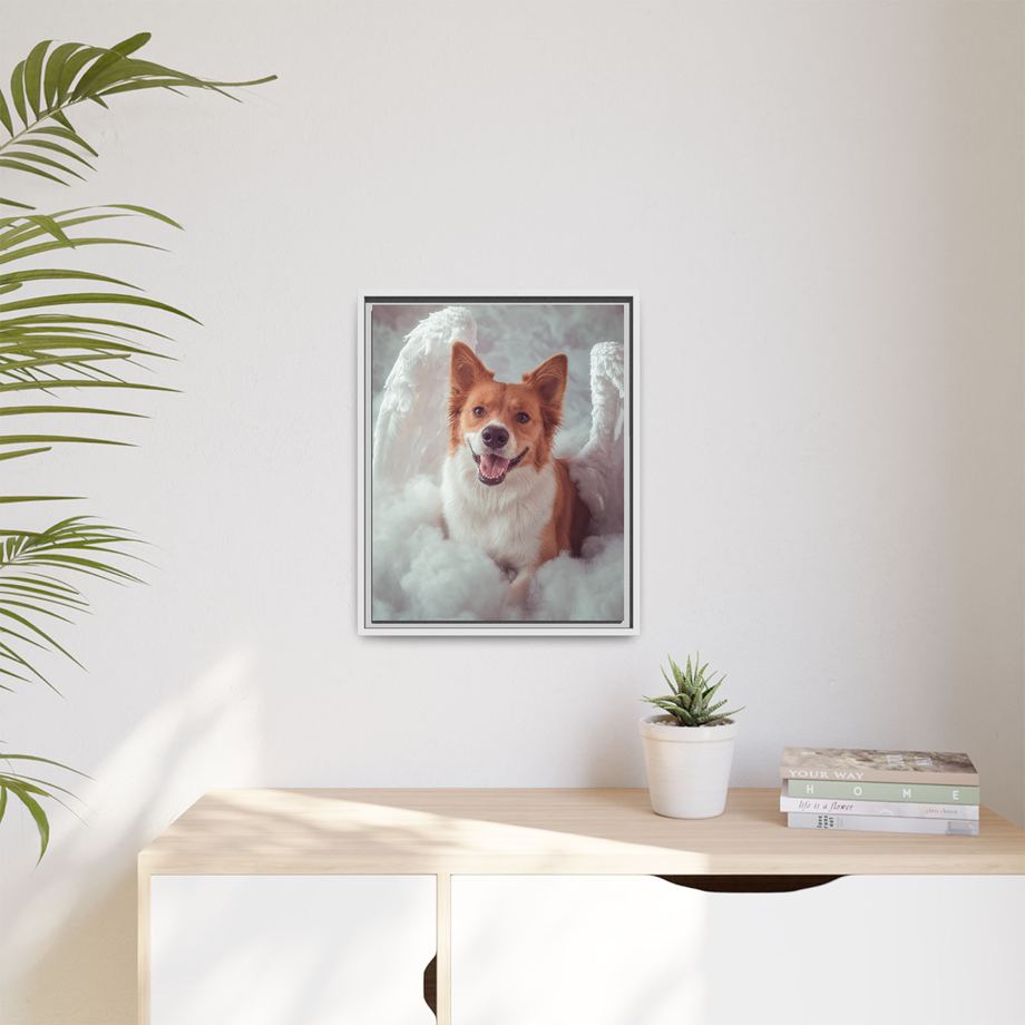 Framed 16x20 White context