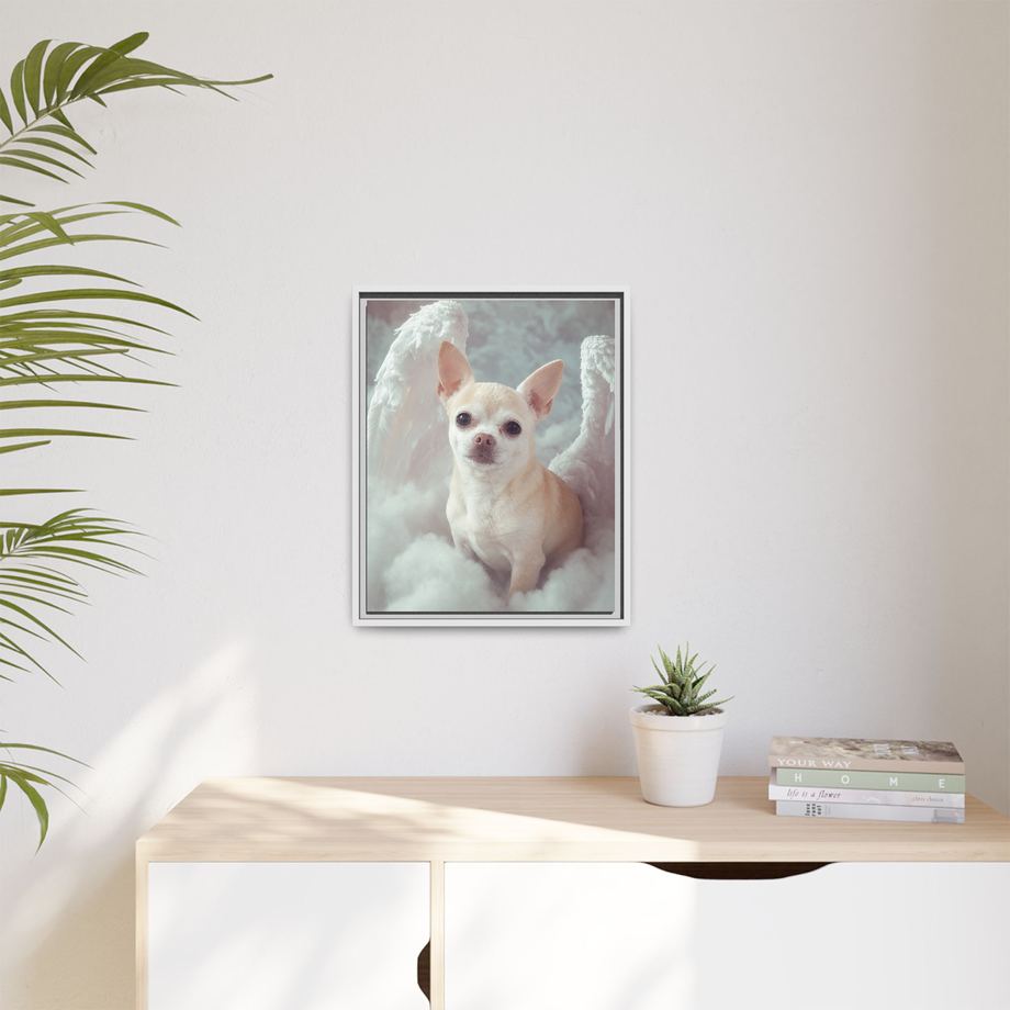 Framed 16x20 White context