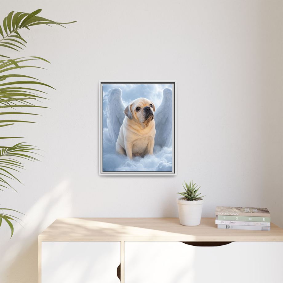 Framed 16x20 White context