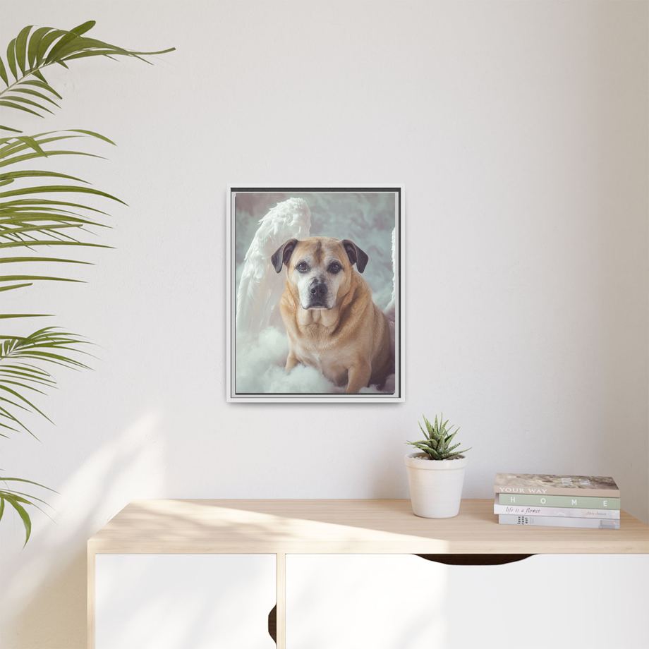 Framed 16x20 White context