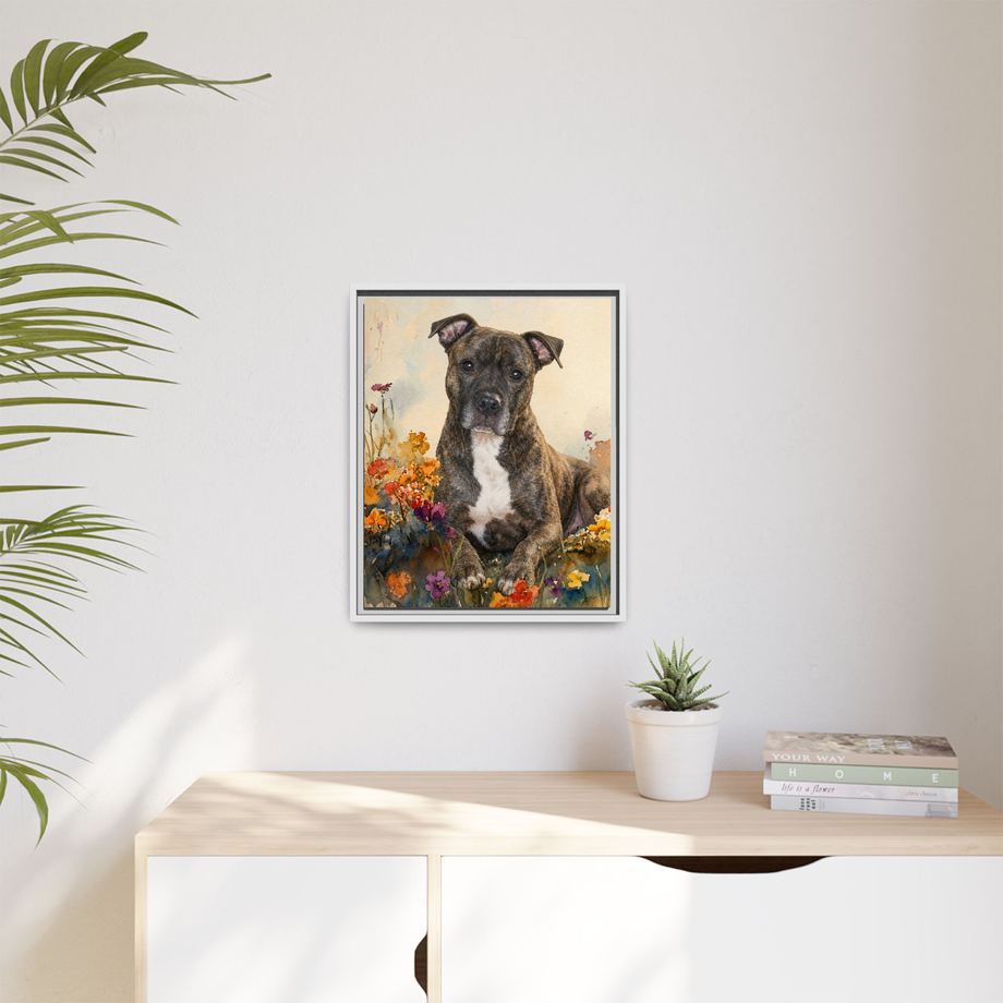 Framed 16x20 White context