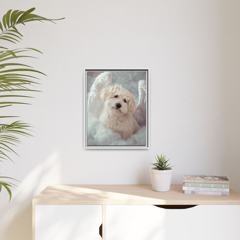 Framed 16x20 White context