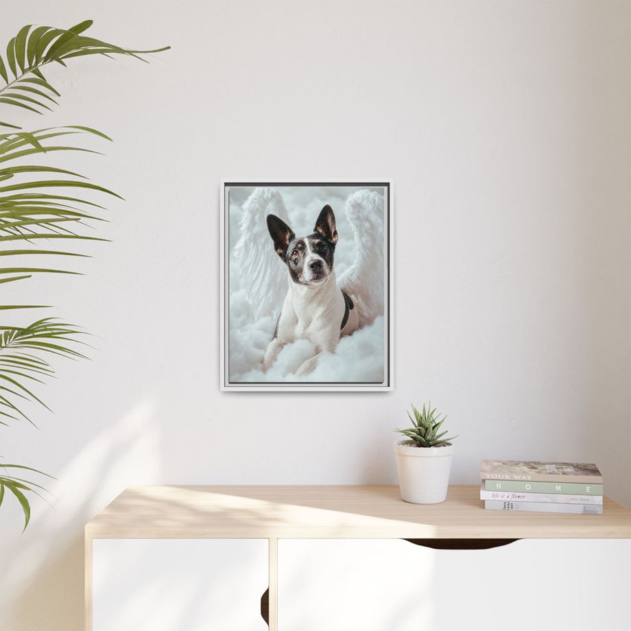 Framed 16x20 White context