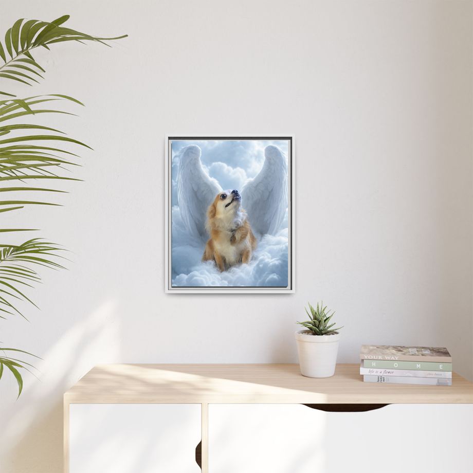 Framed 16x20 White context