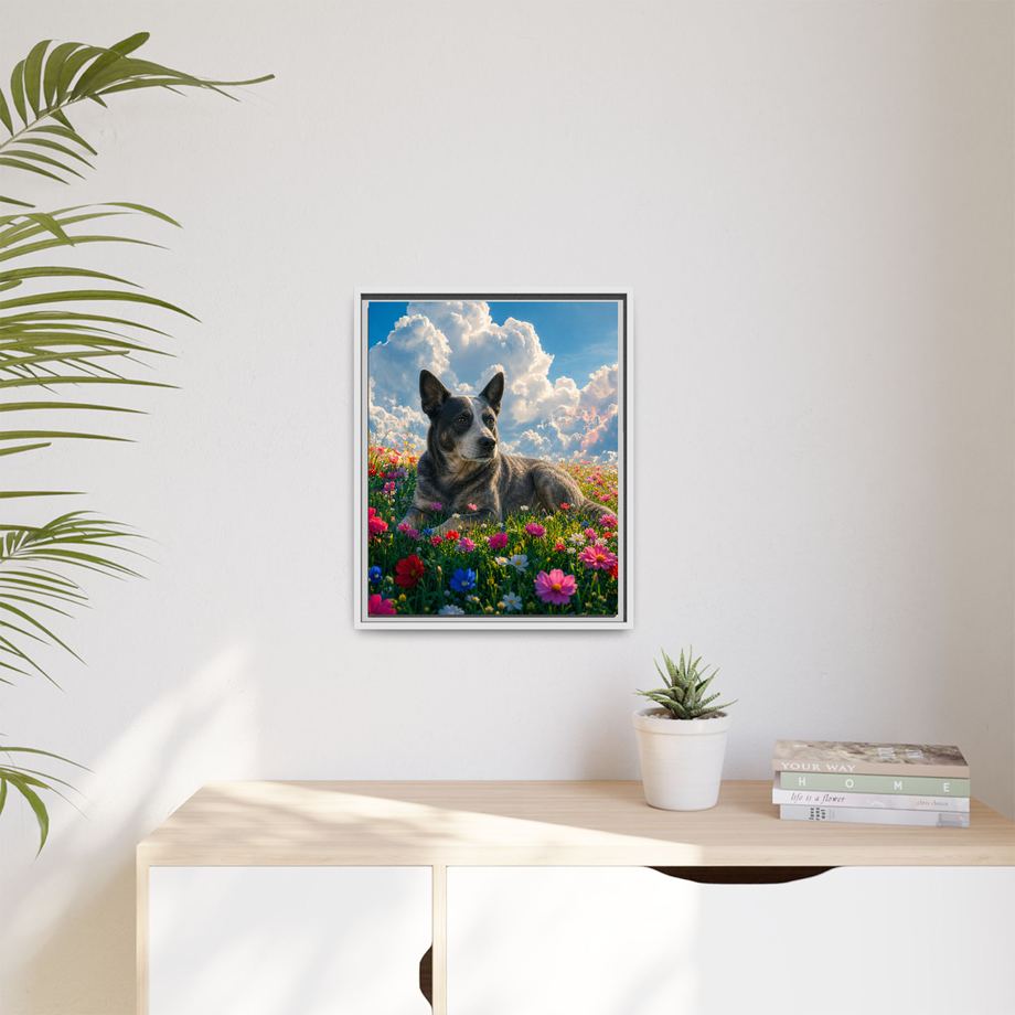 Framed 16x20 White context