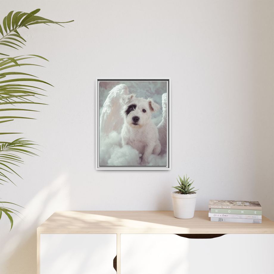 Framed 16x20 White context