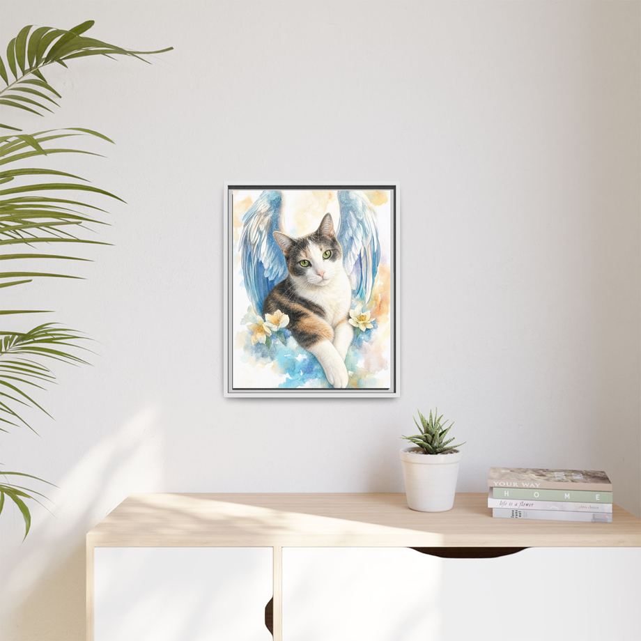 Framed 16x20 White context