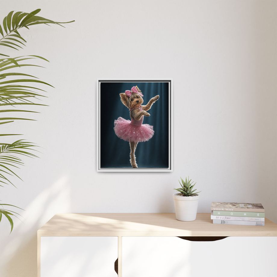 Framed 16x20 White context