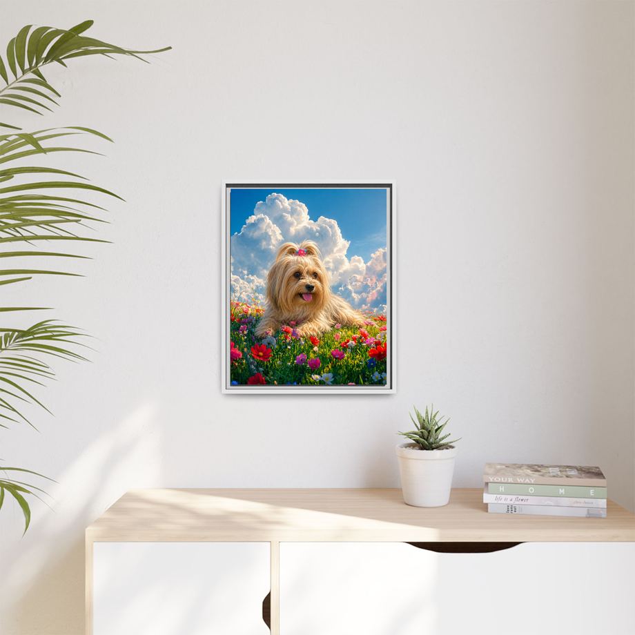 Framed 16x20 White context