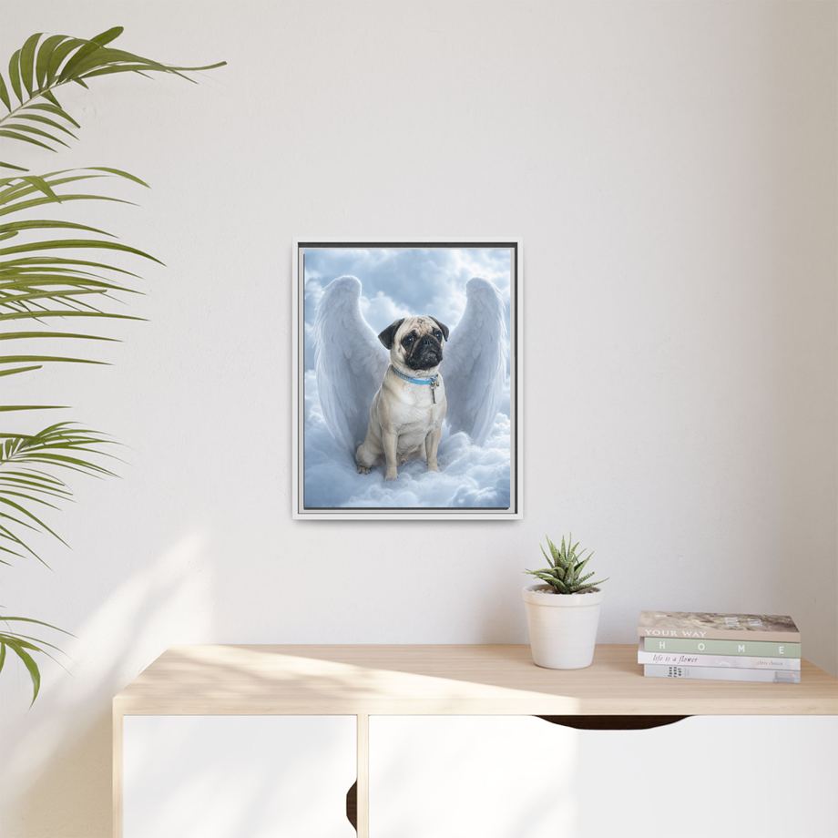 Framed 16x20 White context
