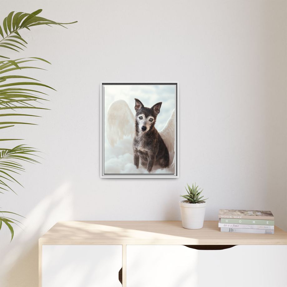 Framed 16x20 White context
