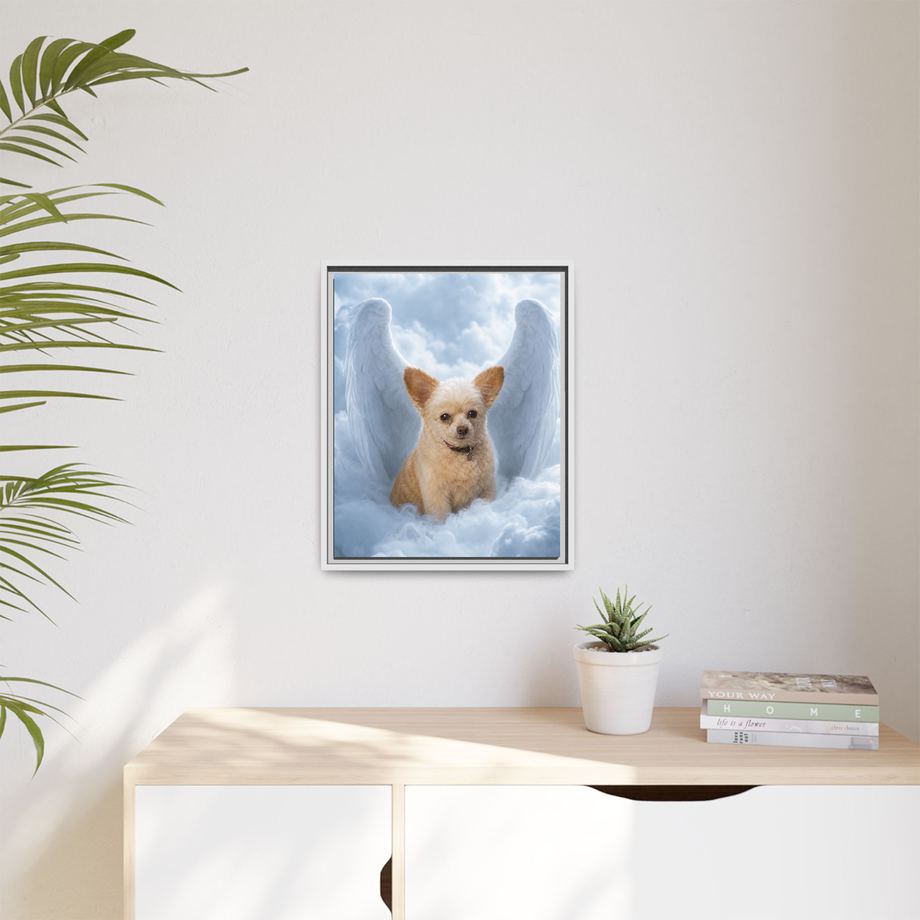 Framed 16x20 White context