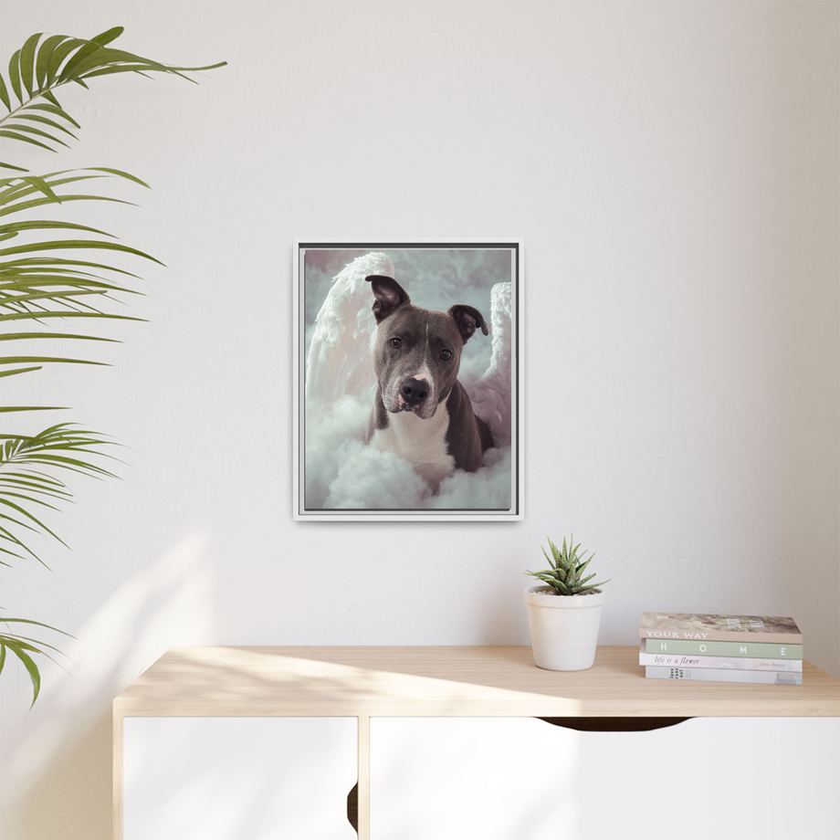 Framed 16x20 White context