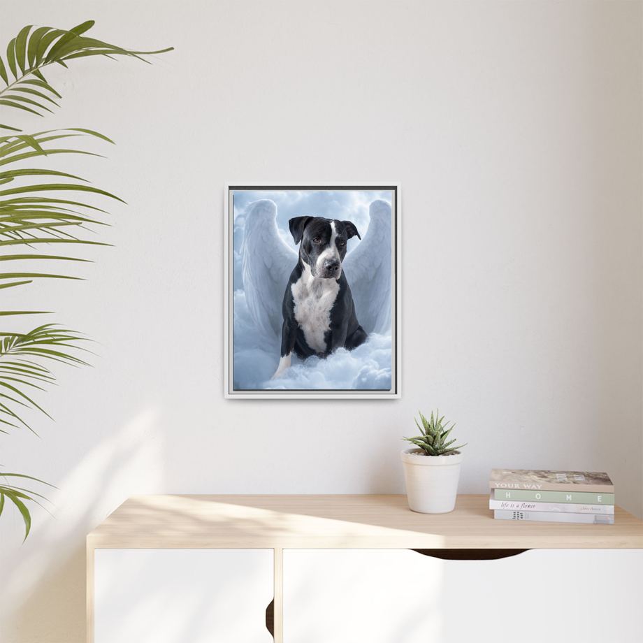 Framed 16x20 White context