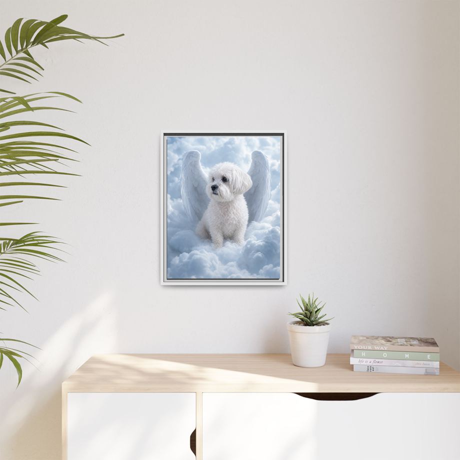 Framed 16x20 White context