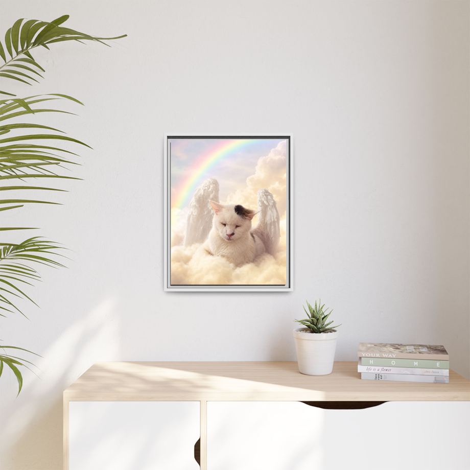 Framed 16x20 White context