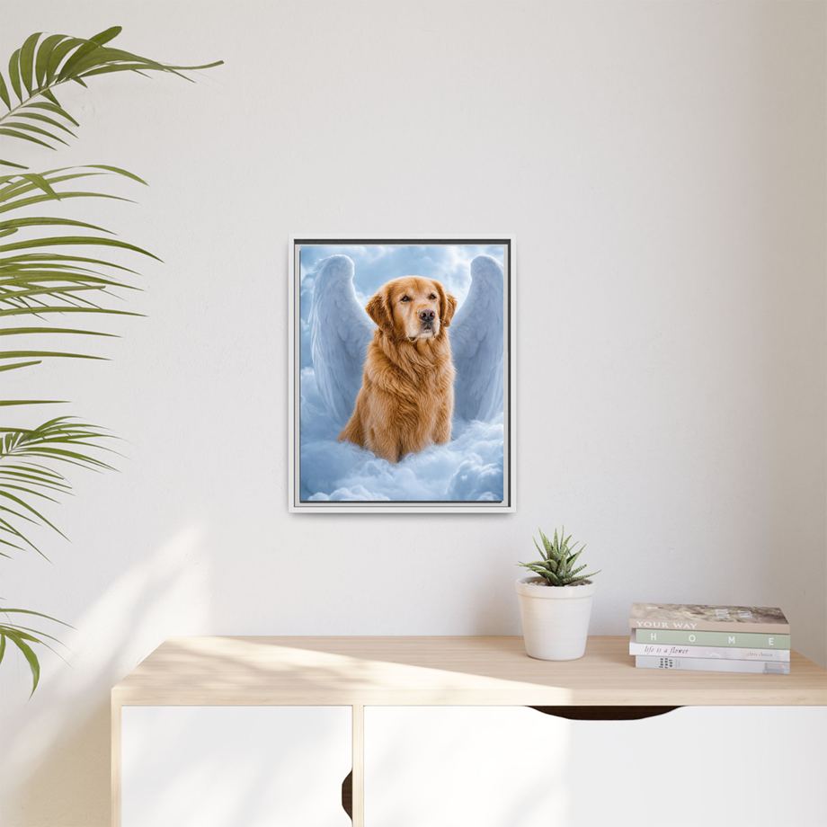 Framed 16x20 White context