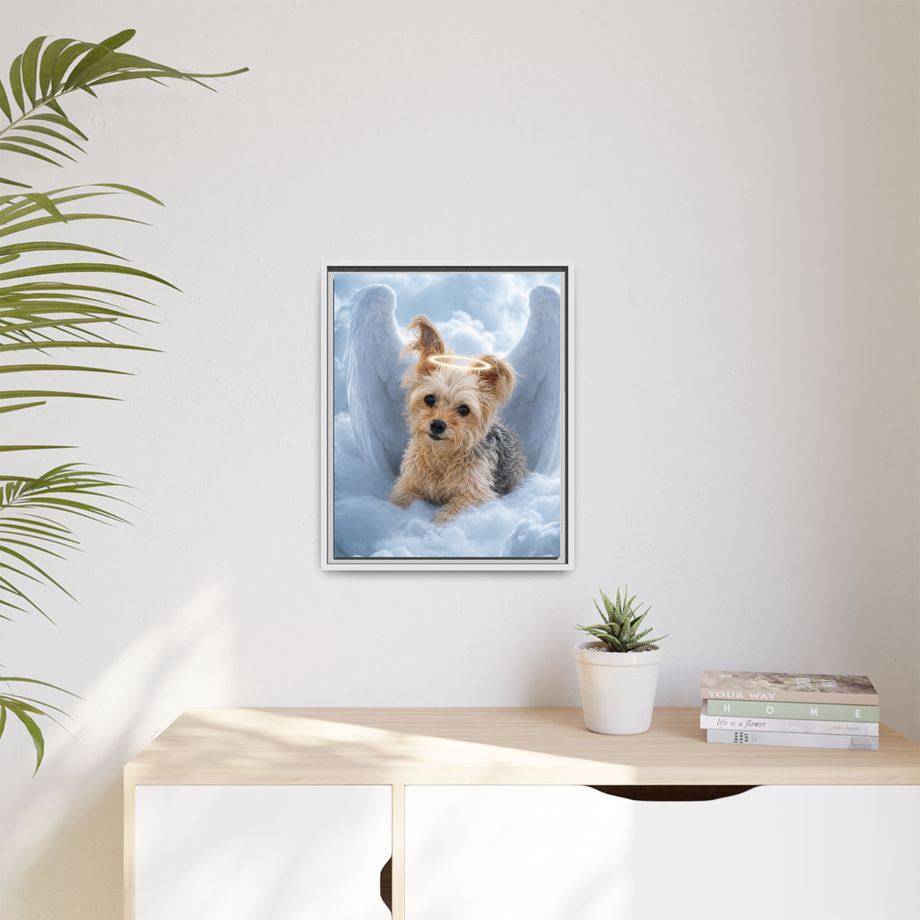 Framed 16x20 White context