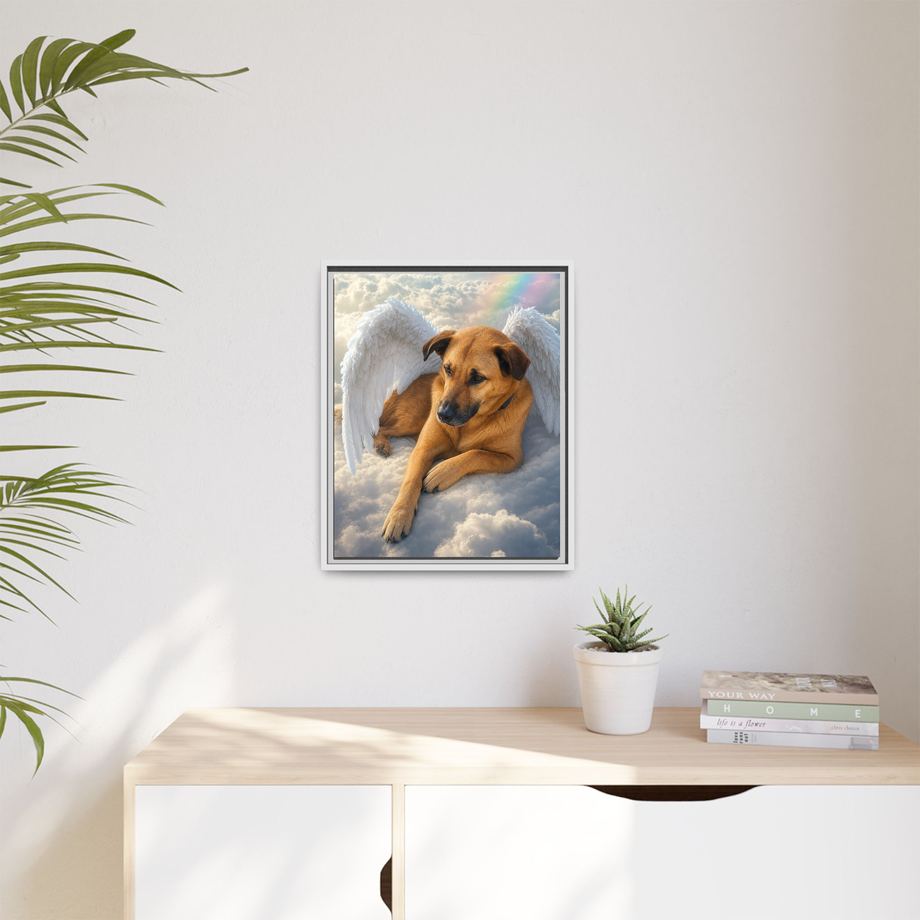 Framed 16x20 White context