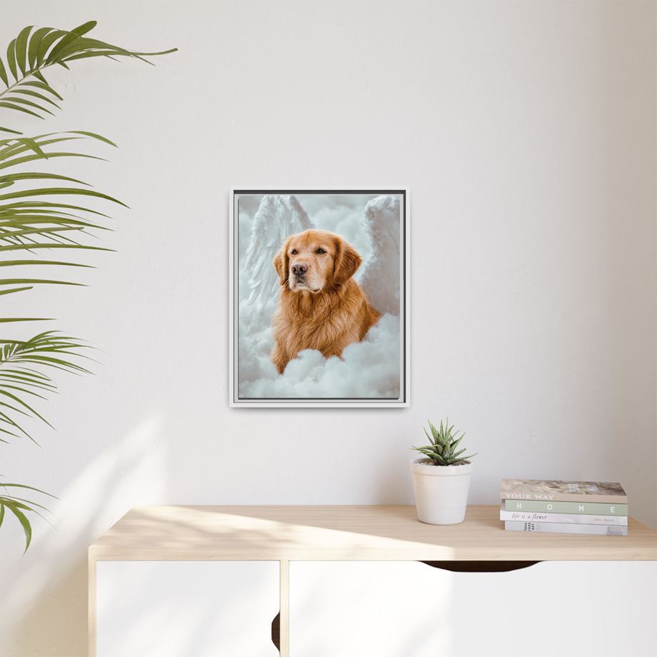 Framed 16x20 White context