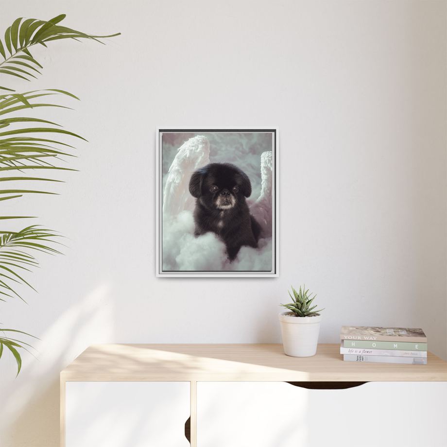Framed 16x20 White context