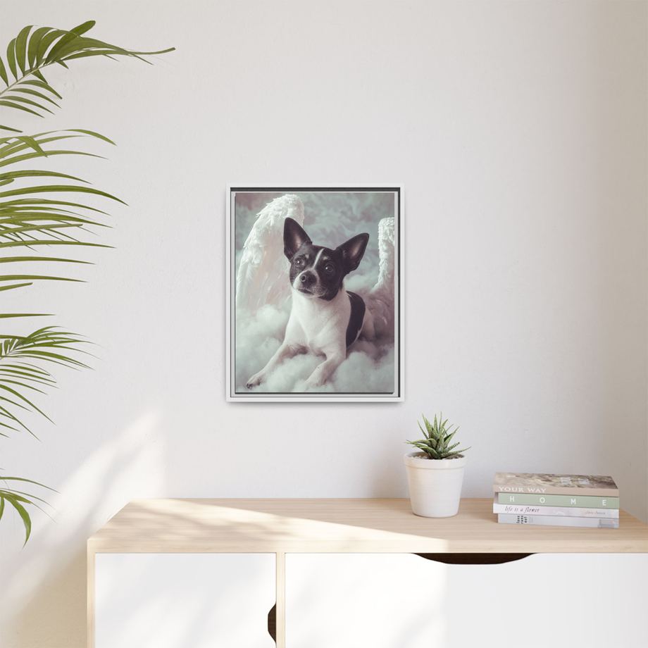 Framed 16x20 White context
