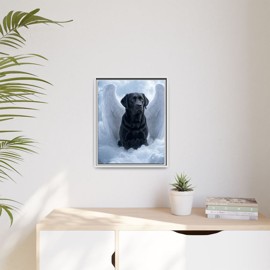 Framed 16x20 White context
