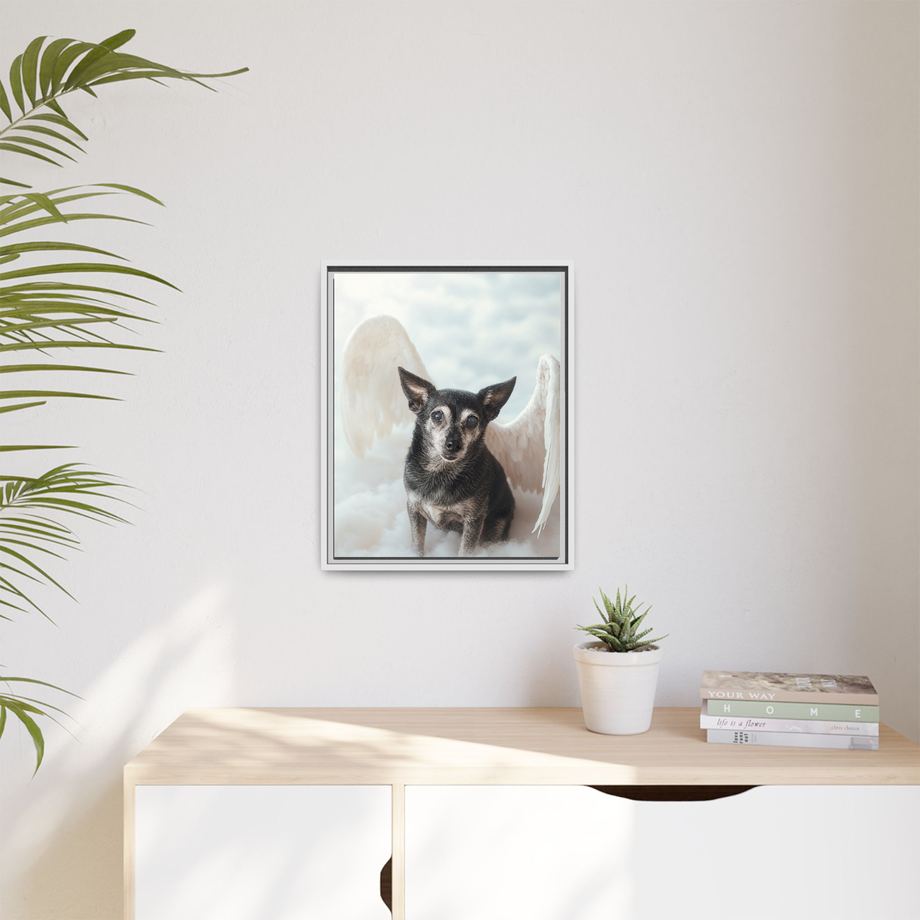 Framed 16x20 White context