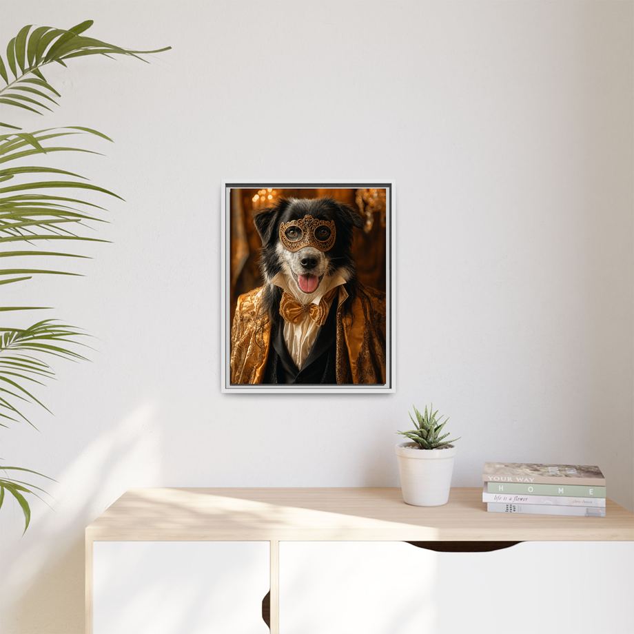 Framed 16x20 White context