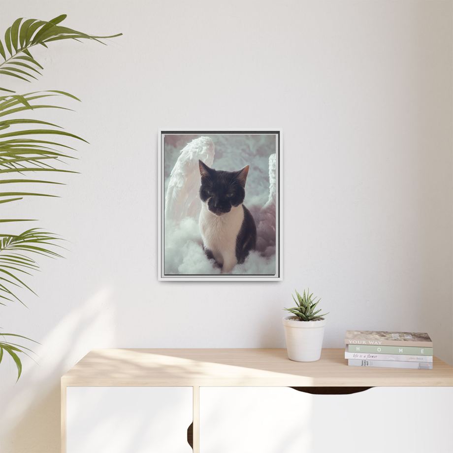 Framed 16x20 White context