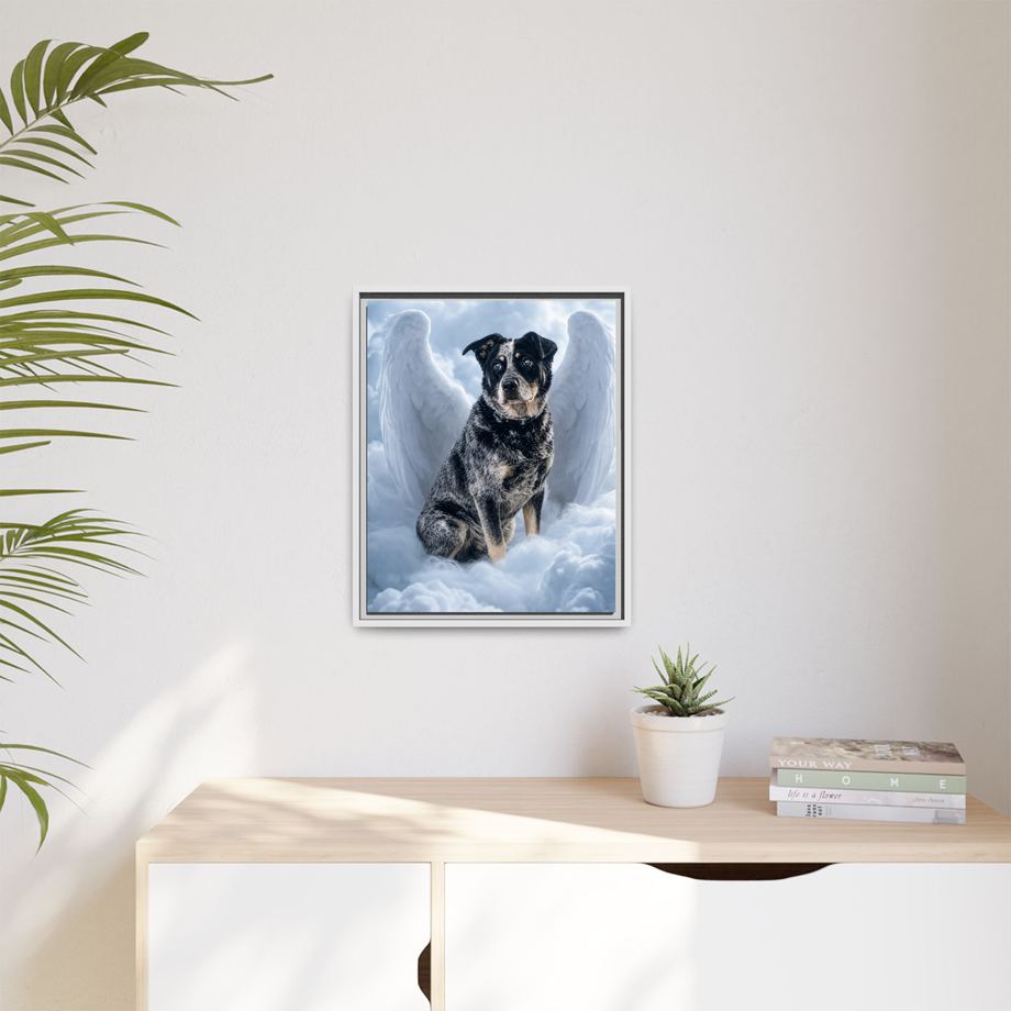 Framed 16x20 White context