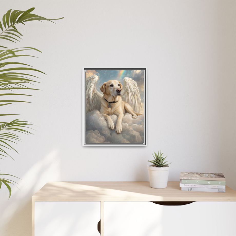 Framed 16x20 White context