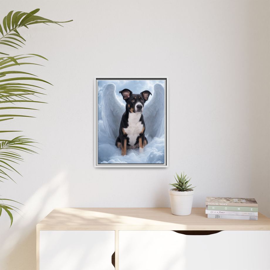Framed 16x20 White context