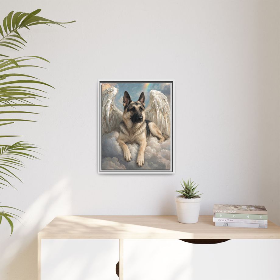 Framed 16x20 White context
