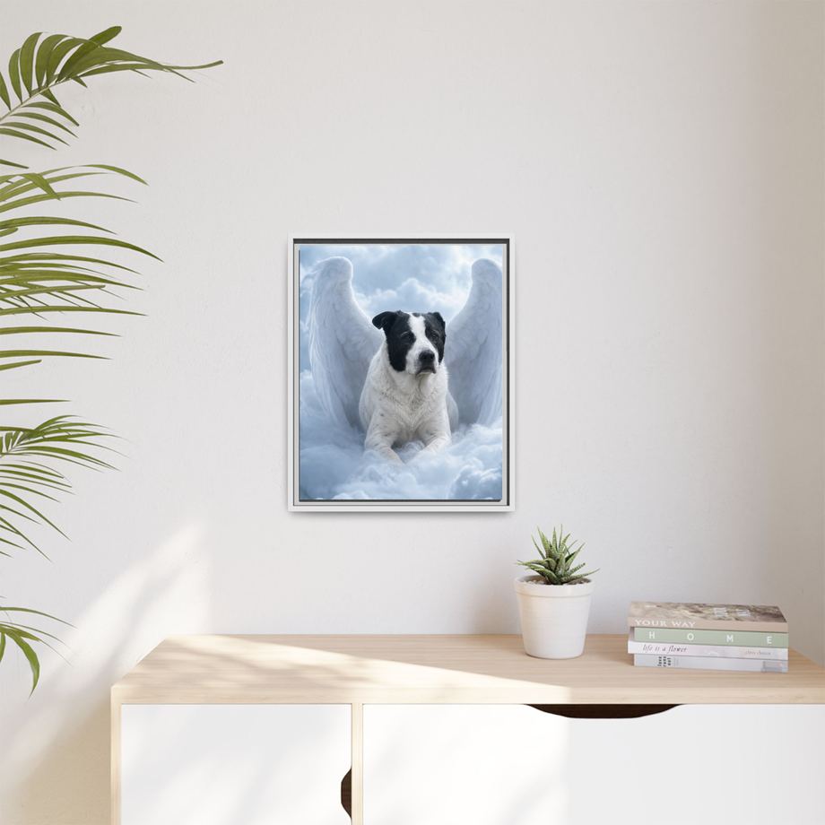 Framed 16x20 White context