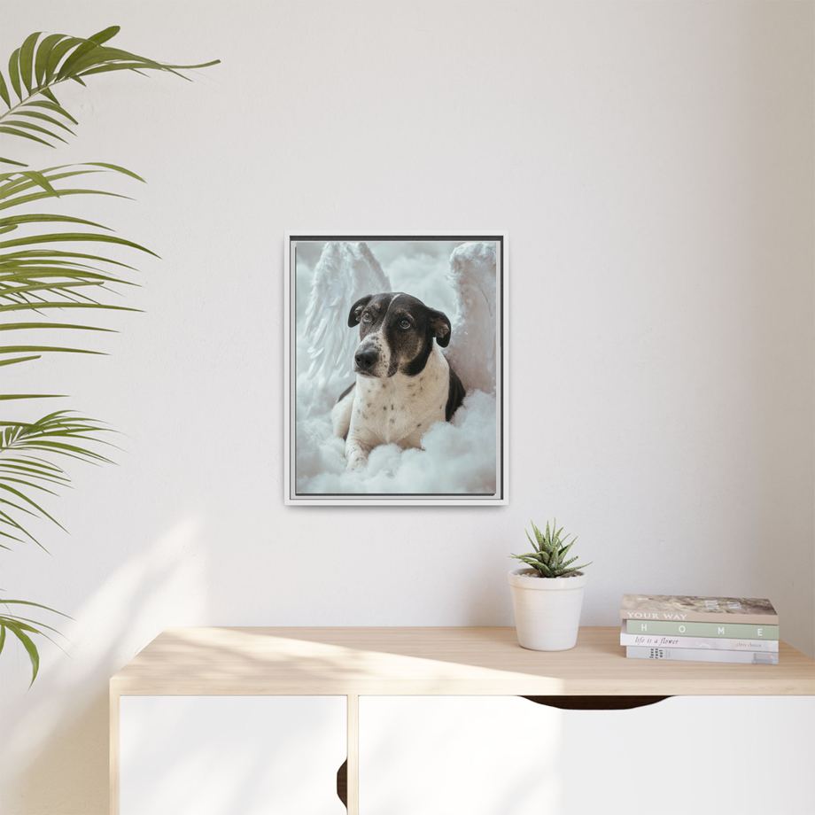 Framed 16x20 White context