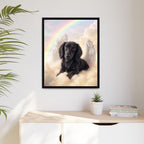 Framed 24x30 Black context