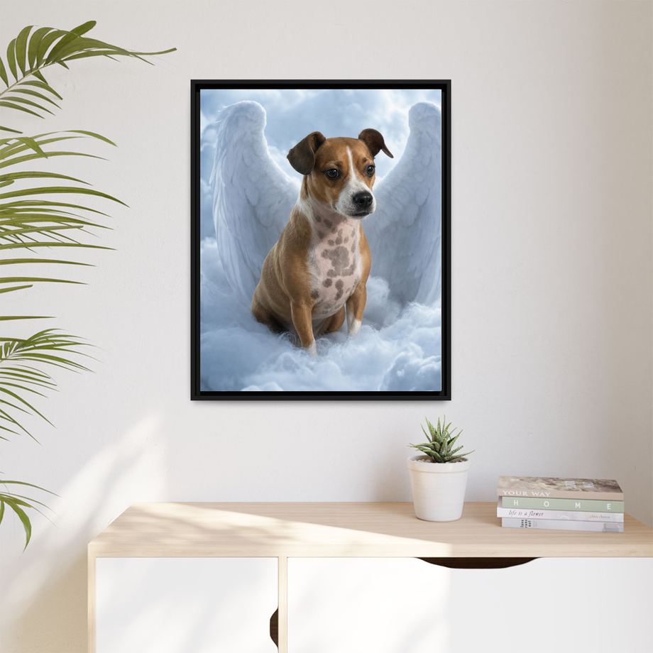 Framed 24x30 Black context