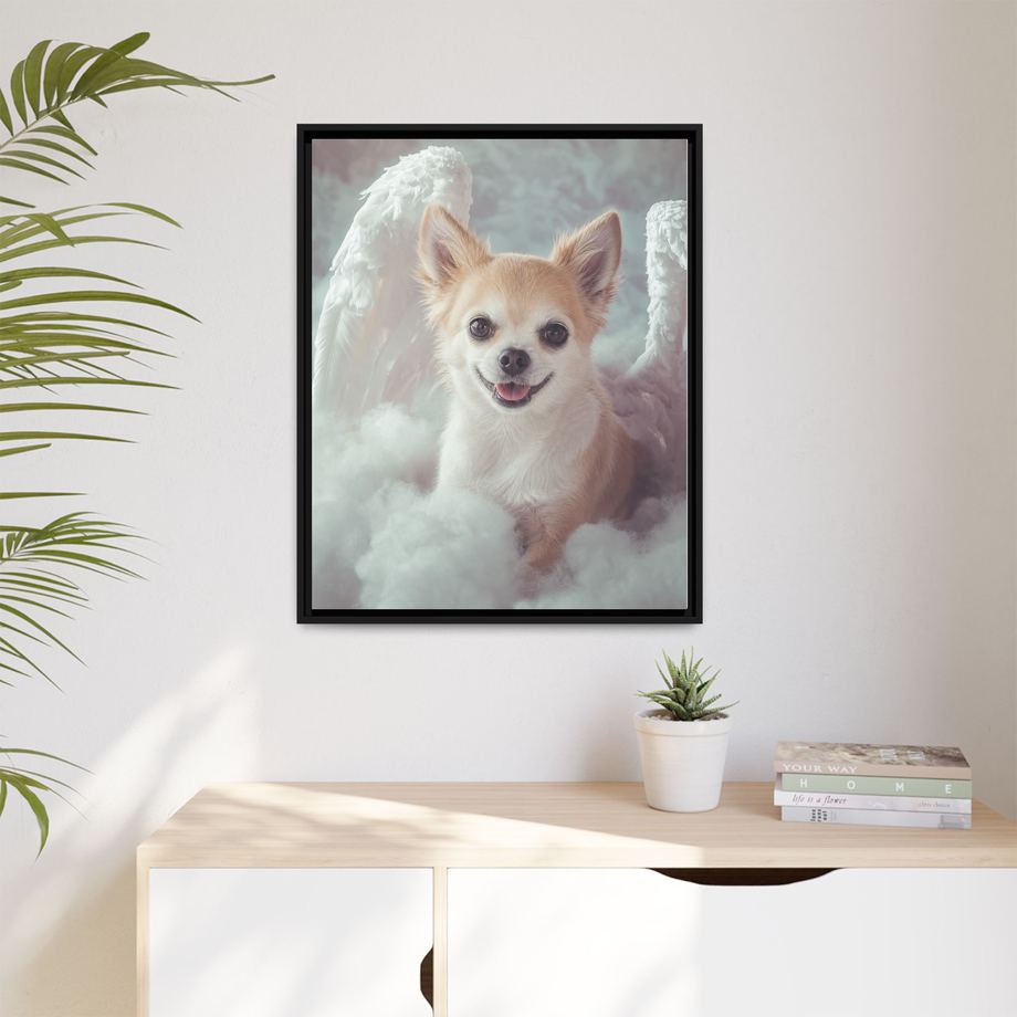 Framed 24x30 Black context