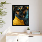 Framed 24x30 Black context