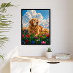 Framed 24x30 Black context