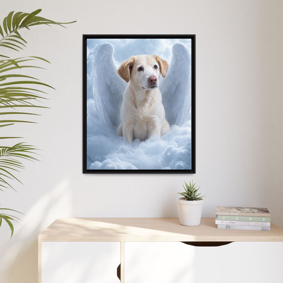 Framed 24x30 Black context