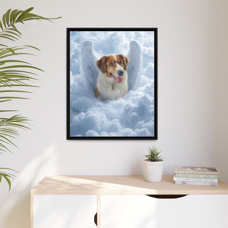 Framed 24x30 Black context